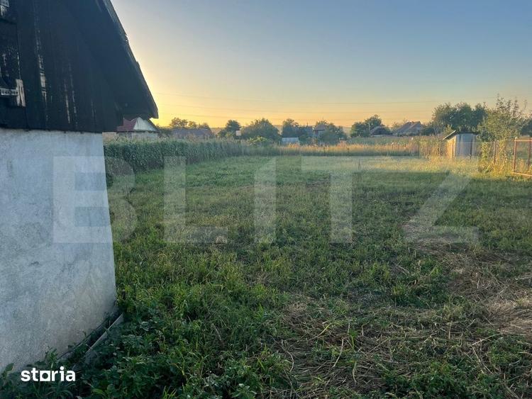 Casă cu 2 camere cu Teren 1414 Mp în Criș