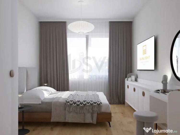 Apartament cu 3 camere decomandat în Tunari