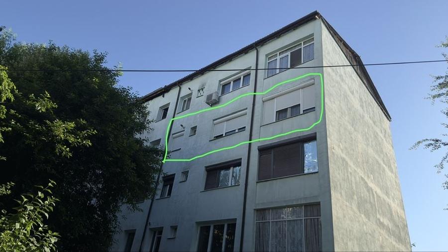 Apartament cu 2 camere nedecomandat în Milcov