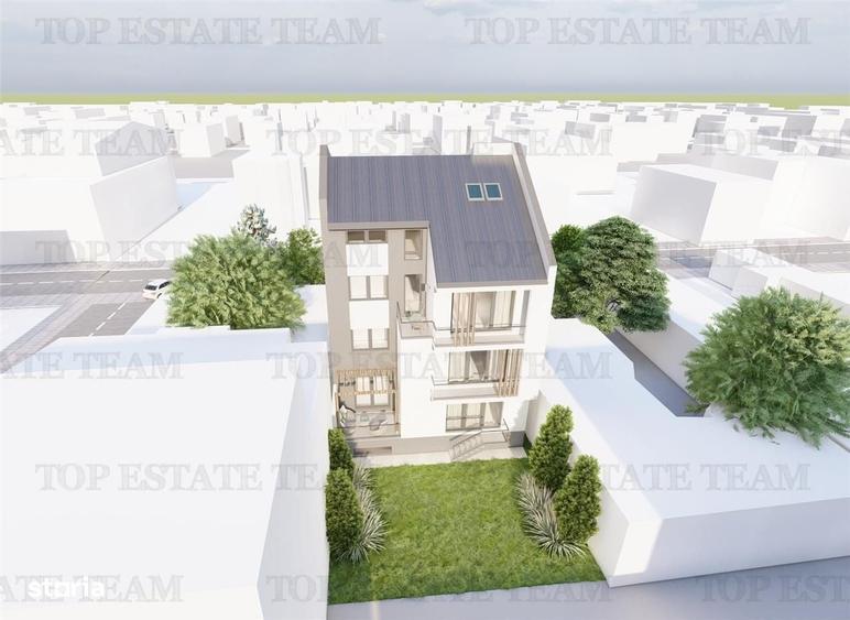 Vanzare apartament 3 camere parter cu gradina 80 mp, bloc nou, zona p - 8