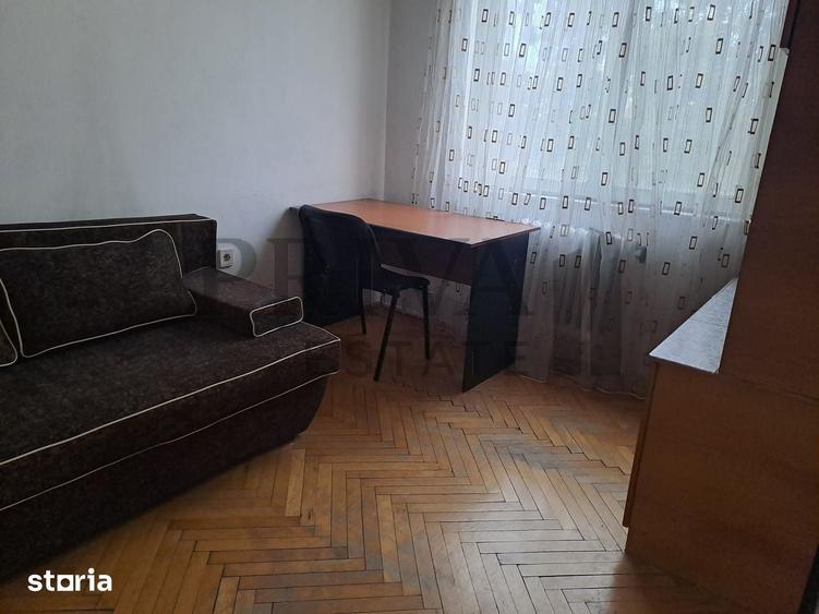 Apartament cu 3 camere decomandat, mobilat în Spitalul Județean