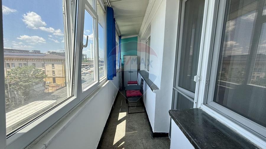 Apartament cu 2 camere circular, mobilat în Gara de Nord