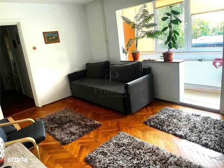 Apartament cu 3 camere semidecomandat în Olimpia-Stadion