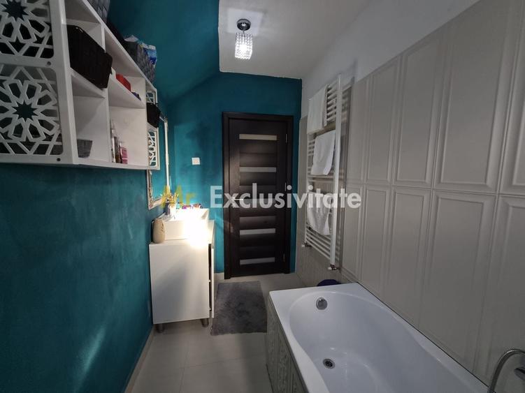 Casă individuală cu 3 camere cu Canalizare în Leordeni