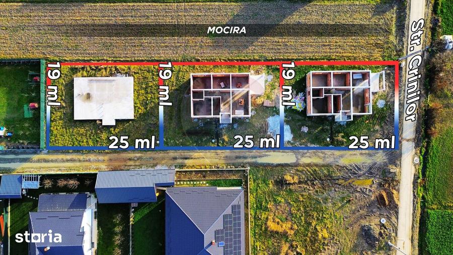 Casă cu 4 camere cu Teren 500 Mp în Recea