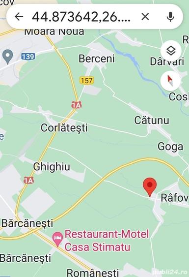 Teren de 3000 mp, în Mălăiești