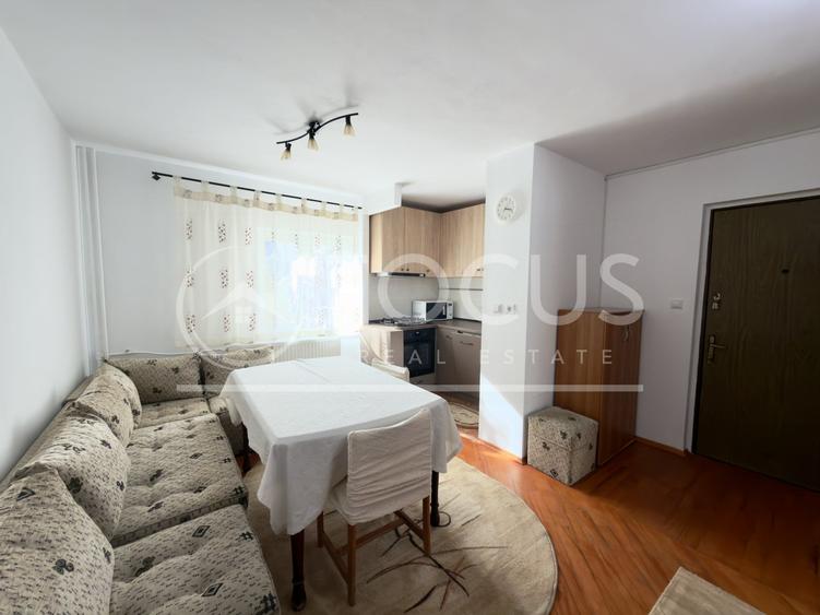 Apartament cu 2 camere decomandat, mobilat în Tei