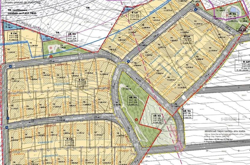 Teren Construcții intravilan de 802 mp, în Făget
