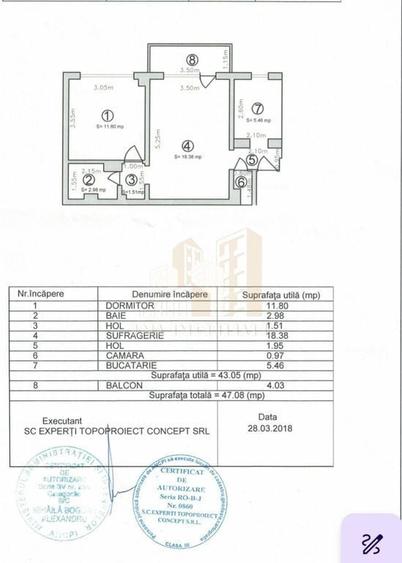 Apartament 2 camere semidecomandat Saturn Brasov - 3
