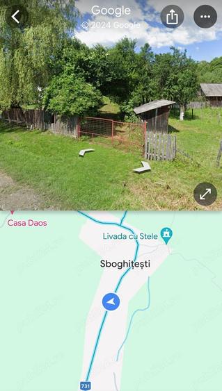 Teren de 5000 mp, în Sboghițești