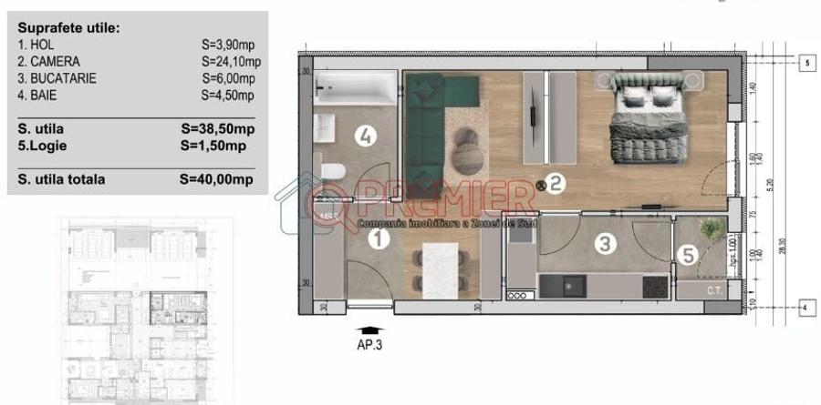 Garsoniera Premium - Grand Arena - 7