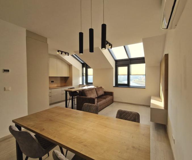 Apartament cu 2 camere semidecomandat în Gilău