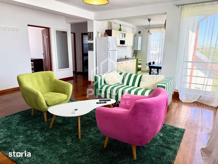 Apartament cu 3 camere decomandat, mobilat în Cetate