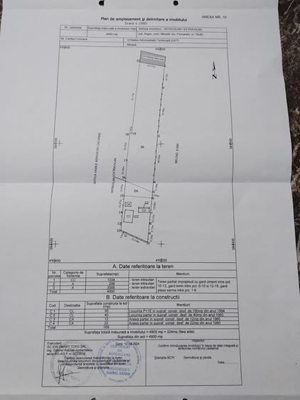 Casă individuală cu 5 camere cu Teren 4900 Mp în Micești
