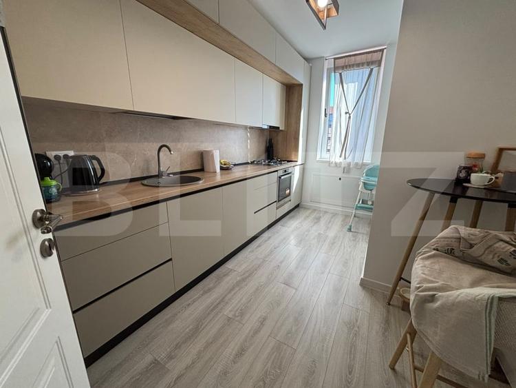 Apartament cu 2 camere decomandat, mobilat în Lunca Cetățuii
