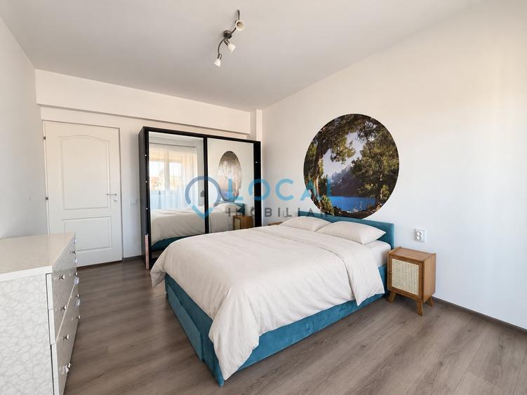 Apartament cu 2 camere semidecomandat, mobilat în Dâmbul Rotund