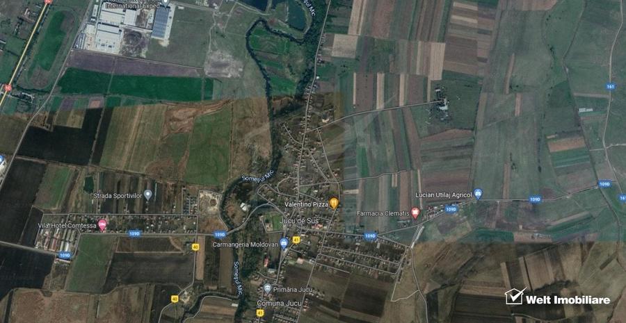 Teren agricol extravilan de 2900 mp, în Jucu de Sus
