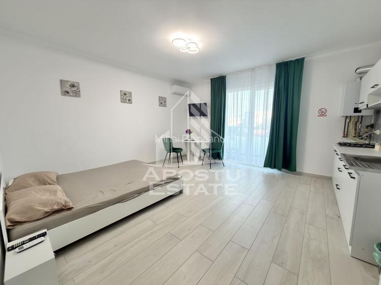 Apartament cu 1 camera mobilat si utilat in Giroc la asfalt.