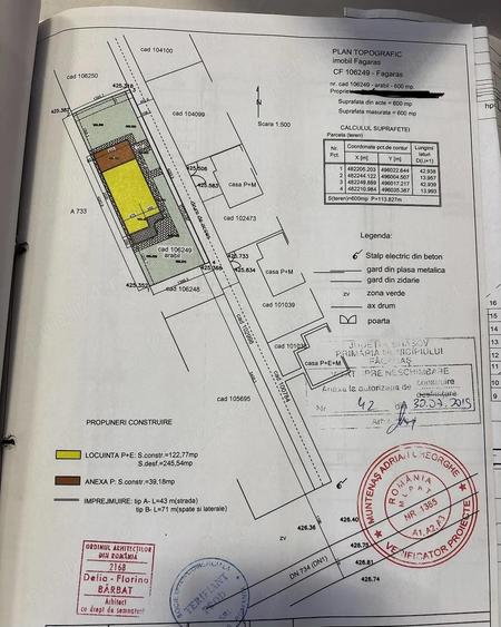 Casă cu Teren 600 Mp în Central