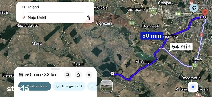Teren 2,000mp Giurgiu / Teisori - 1