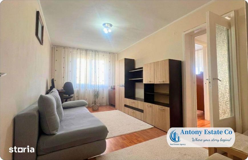 Apartament cu 2 camere nedecomandat în Centura