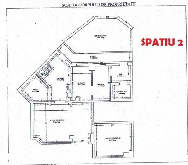 Spațiu comercial, de 191 mp, în Faleza Nord