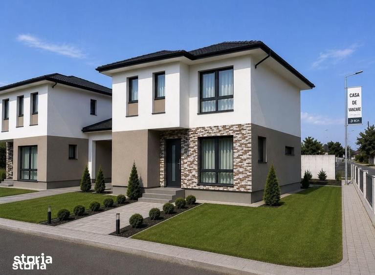 Casă cu 5 camere cu Teren 360 Mp în Domnești