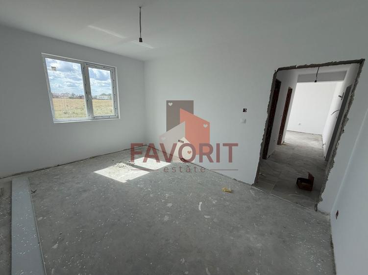 Apartament cu 2 camere semidecomandat în Giroc