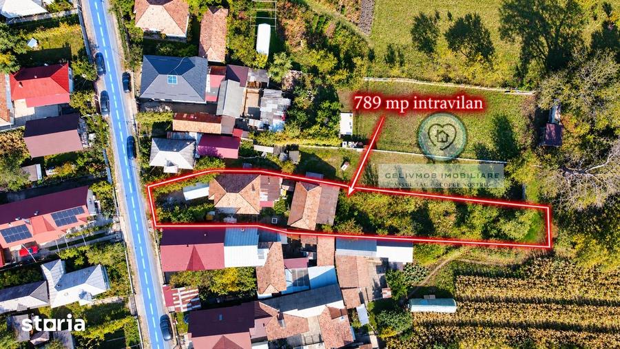 Casă cu 3 camere cu Teren 789 Mp în Starchiojd