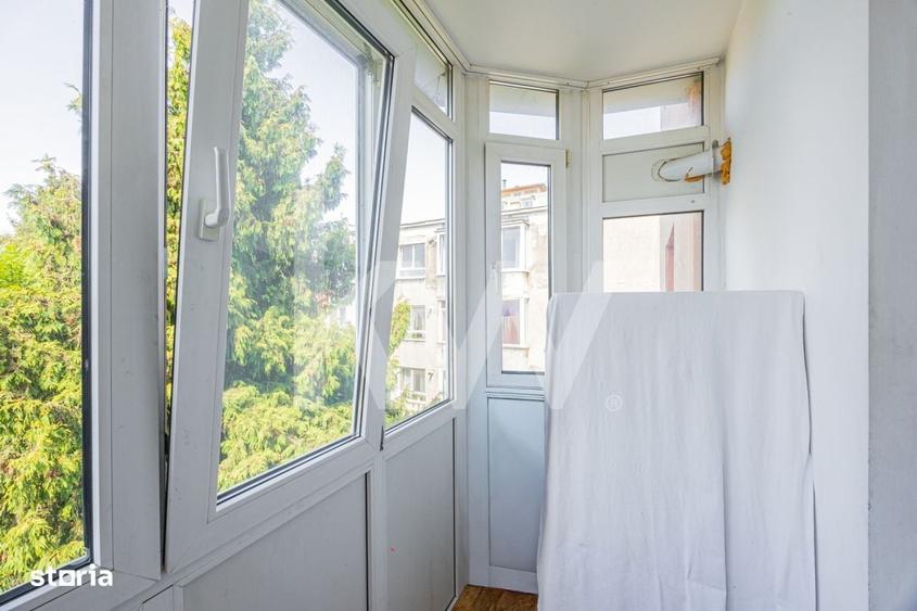 Apartament cu 2 camere decomandat în Tractorul