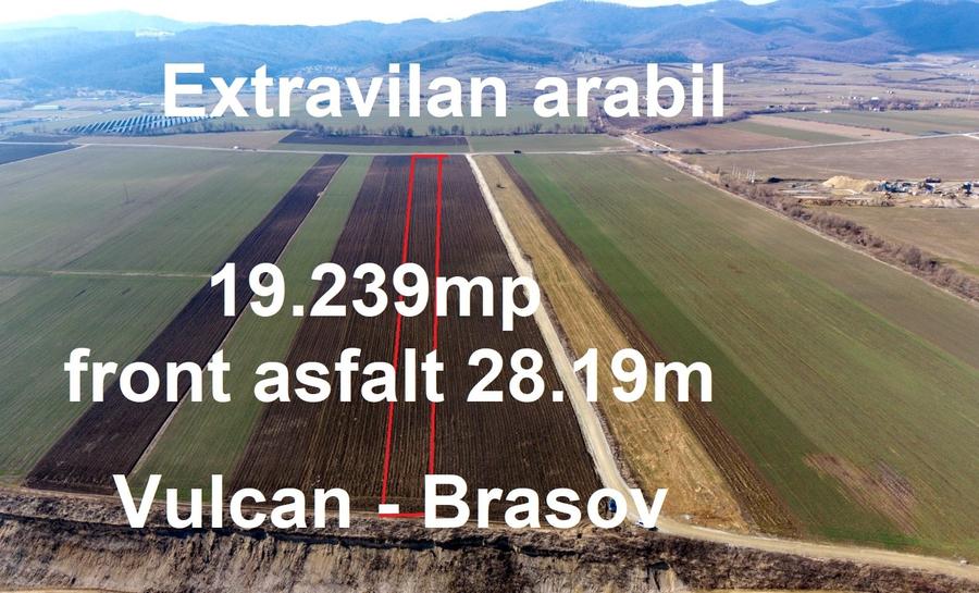 Teren agricol extravilan de 19239 mp, în Vulcan