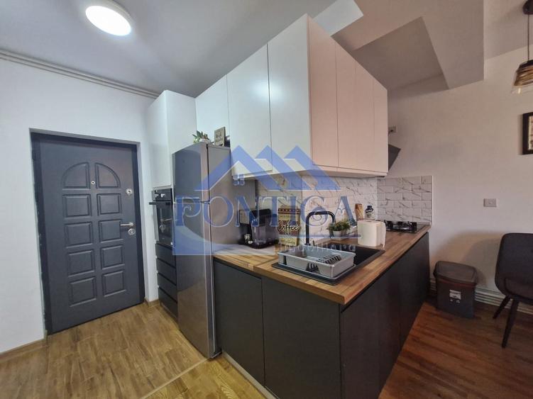 Apartament cu 2 camere, mobilat în Agigea