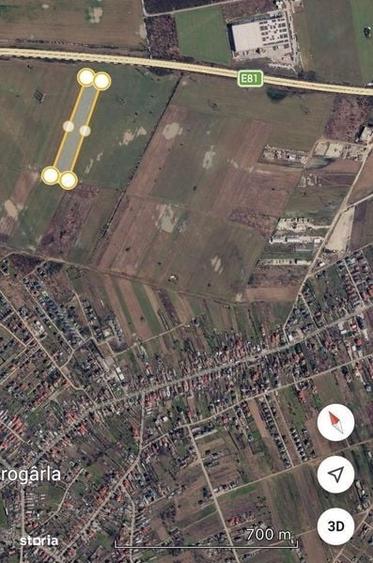 Teren de 24100 mp, în Ciorogârla