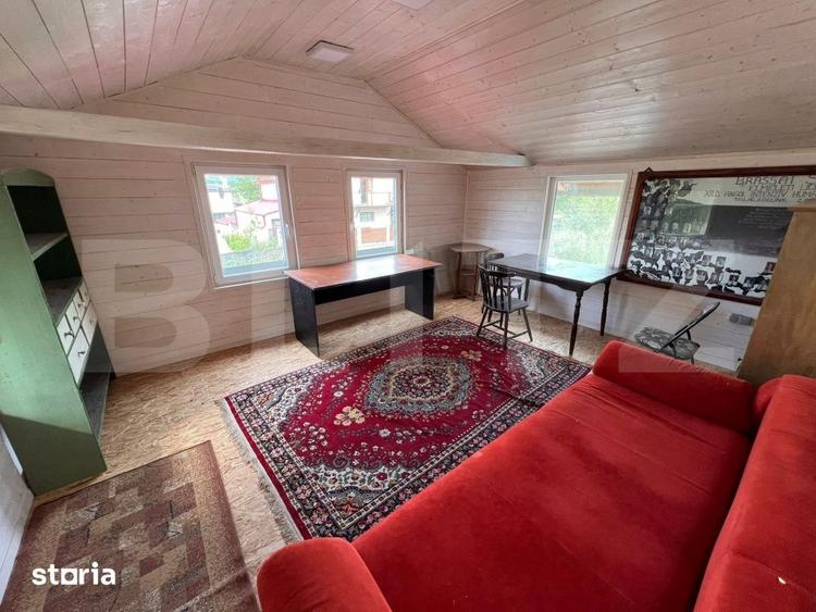 Casă cu 2 camere cu Teren 650 Mp în Central
