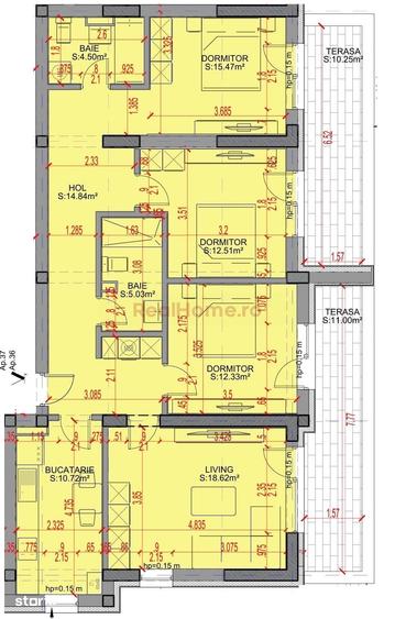 Apartament 4 camere Theodor Pallady STB 5 Minute PROMOTIE Parcare - 3