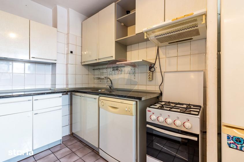 Apartament cu 2 camere decomandat în Moșilor