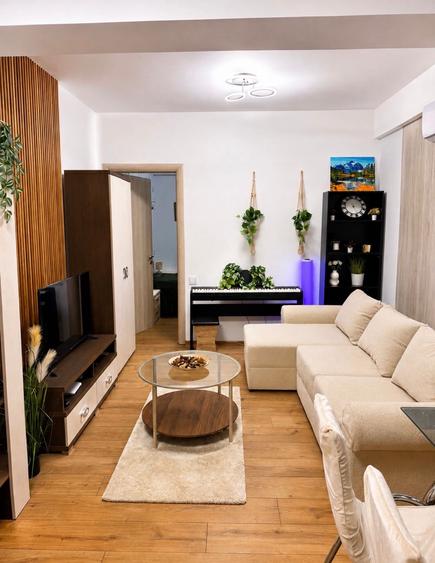 Apartament cu 3 camere semidecomandat în Drumul Taberei