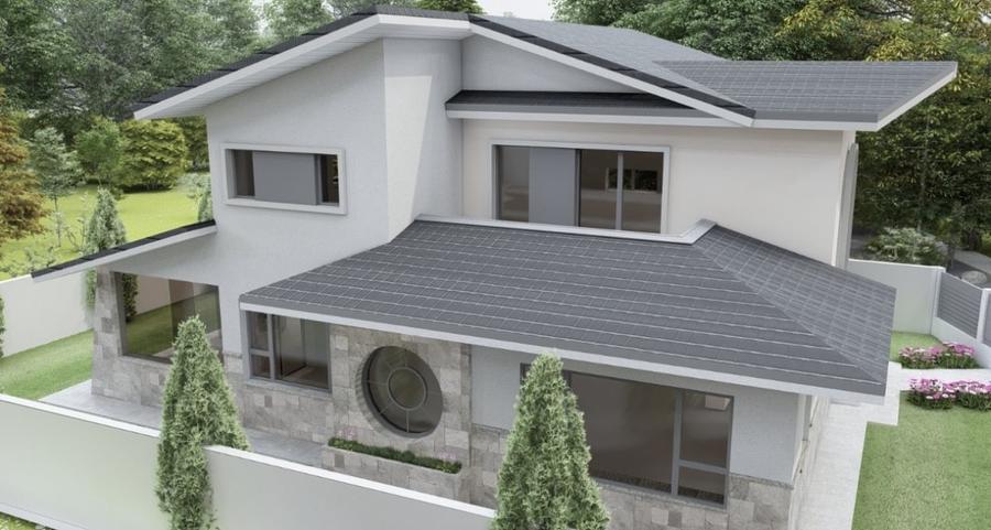 Casă individuală cu 6 camere cu Canalizare în Roșu