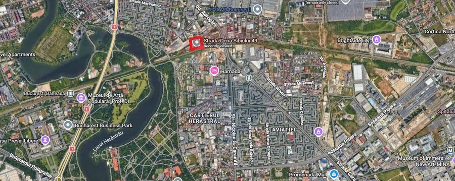 Teren Construcții intravilan de 407 mp, în Băneasa