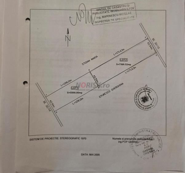 Teren Construcții intravilan de 1500 mp, în Domnești