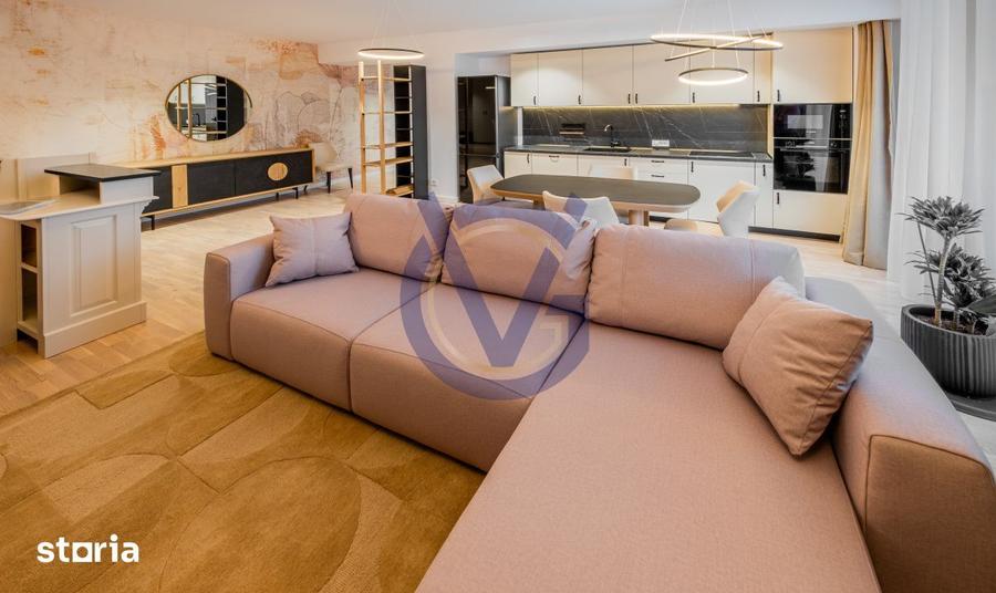 Impecabil! 4 cam mobilate modern & lux, 123mp, prima inchiriere! COMIS - 15