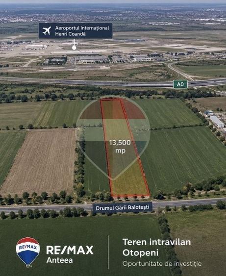 Teren Construcții intravilan de 13500 mp, în Nord