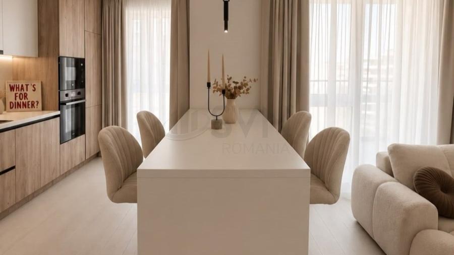 Apartament cu 3 camere decomandat, mobilat în Pipera