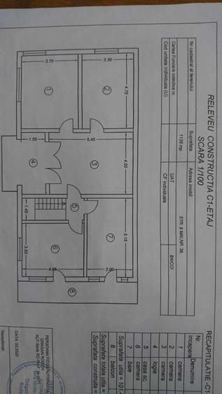 Casă cu 9 camere cu Teren 1000 Mp în Central