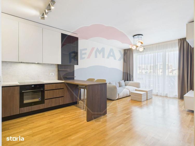 Apartament cu 2 camere, mobilat în Grivița