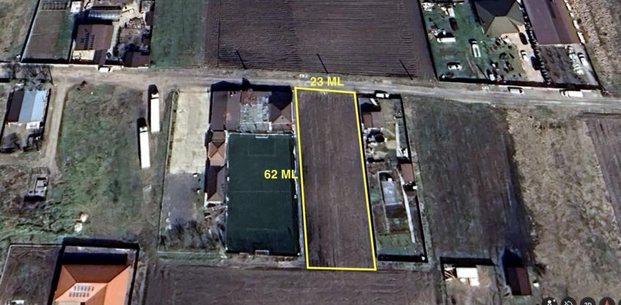 Teren Construcții intravilan de 1410 mp, în Brănești