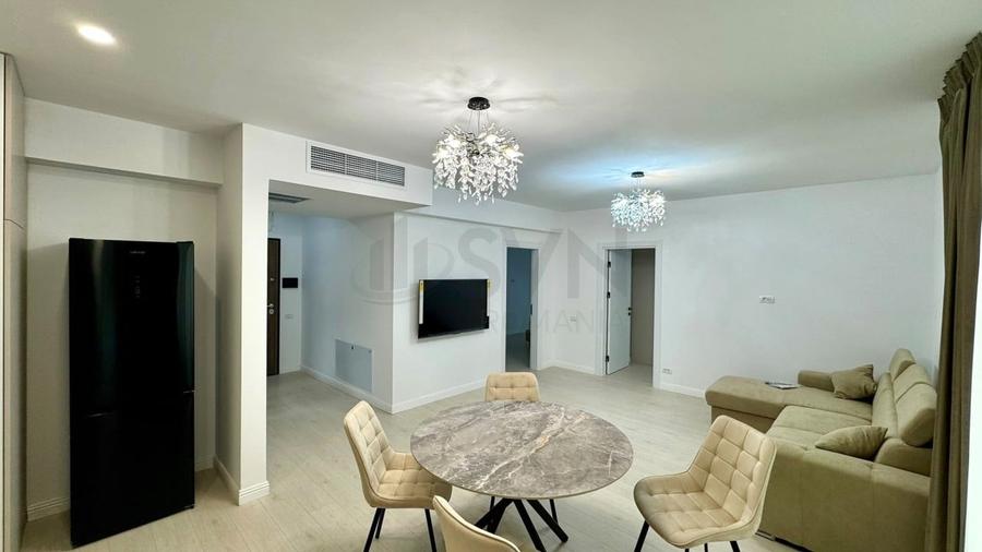 Apartament cu 3 camere decomandat, mobilat în Pipera