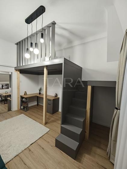 Apartament cu 2 camere semidecomandat, mobilat în Ultracentral