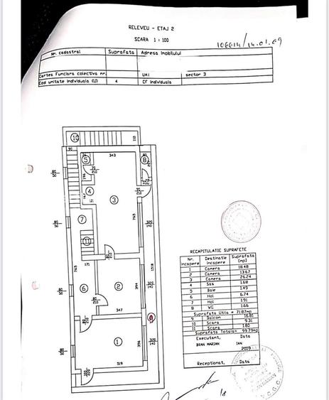 Casă individuală cu 12 camere cu Canalizare în Mihai Bravu
