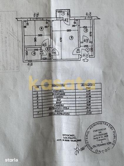 Apartament cu 2 camere în Pantelimon